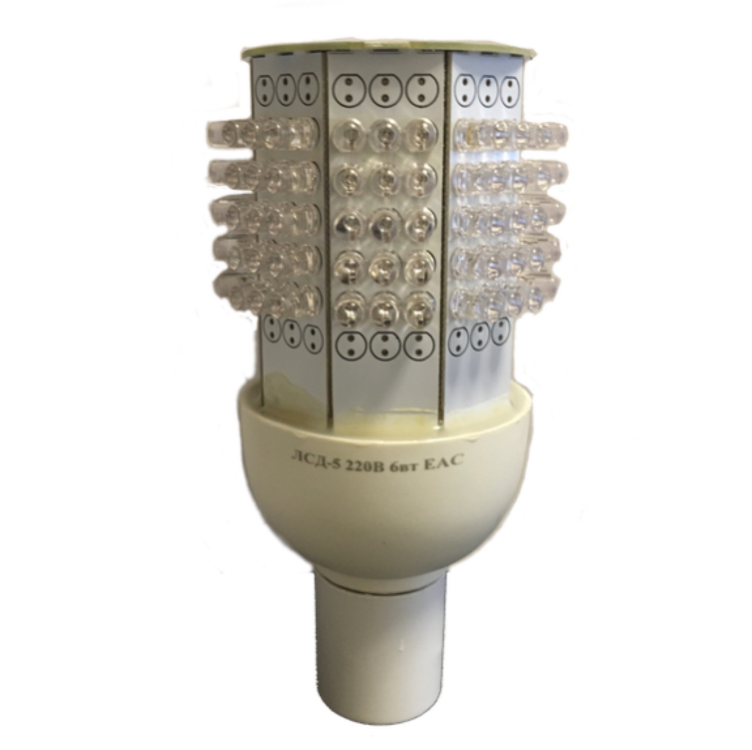 Лампа светодиодная ЛСД 5 ярусов 220 (85-275V, 35 Кд, 6 Вт) красная для ЗОМ и СДЗО-05 Лампа светодиодная ЛСД 5 ярусов 220 (85-275V, 50 Кд, 6 Вт) красная
для ЗОМ и СДЗО-05